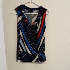 Stylish Multicolor Sleeveless Top
